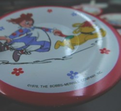 raggedy ann tin plates a
